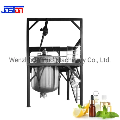 Joston Vetiver Thyme Plant Essential Oil Distillation Basket Type Pressure Steam Extraction Tank
