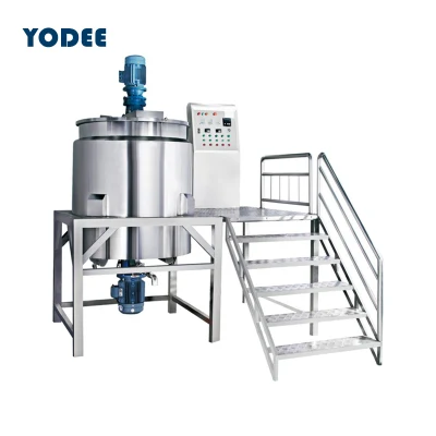 GMP Stainless Steel Mixer Fermentation Reactor Evaporation Distillation Emulsification Tank